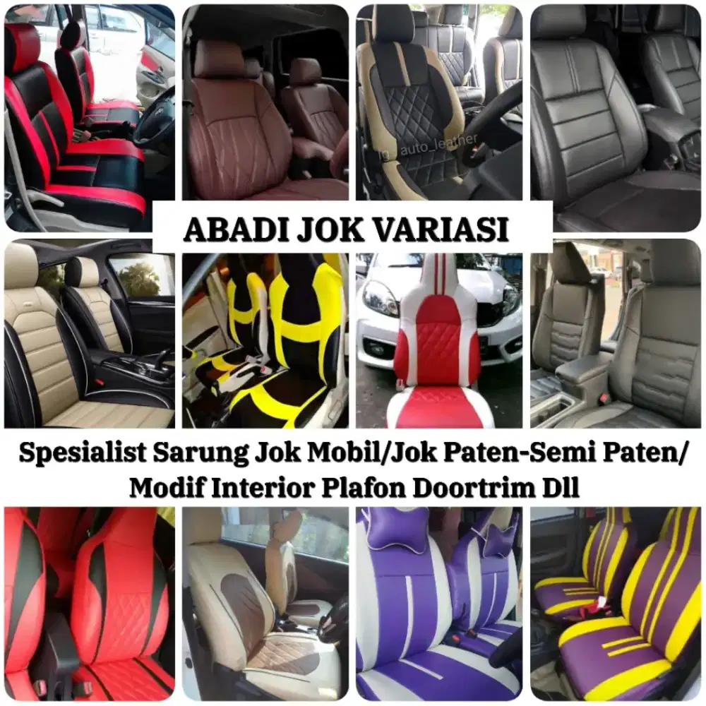 Promo Sarung Jok Mobil Murah/Jok Paten/Dll Siap Atr Psg SeJabodetabek