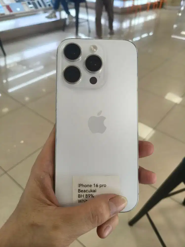 iPhone 16 PRO 256GB Resmi Beacukai