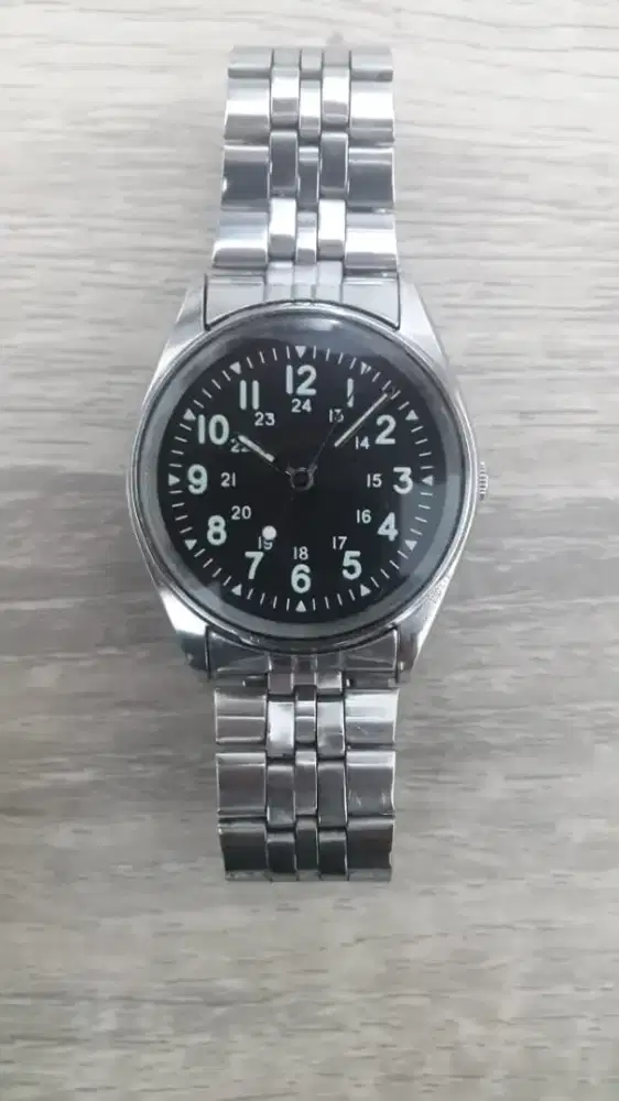 Seiko 6309 8900 Automatic Mod Military Dial