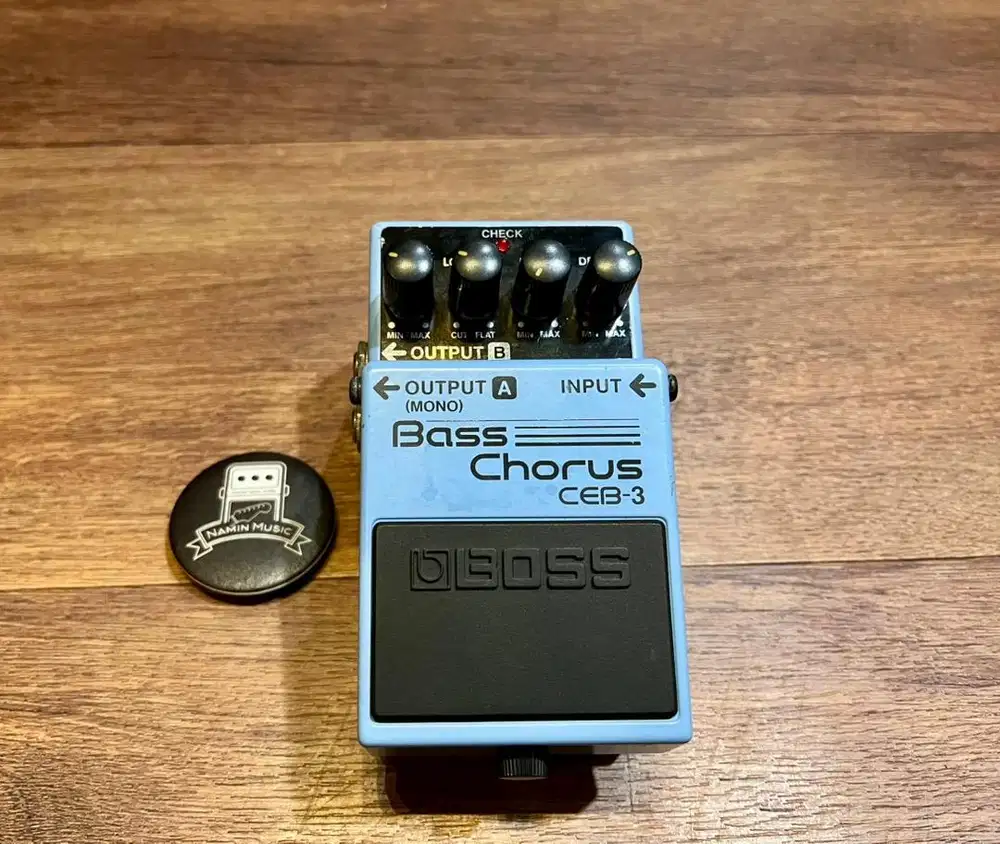 Boss CEB-3 Bass Chorus Pedal Made In Taiwan