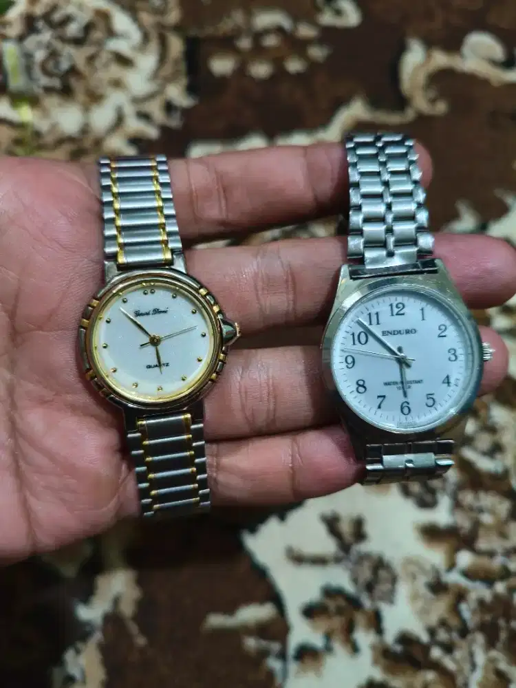 Jam analog enduro dan gerard donne japan original bu