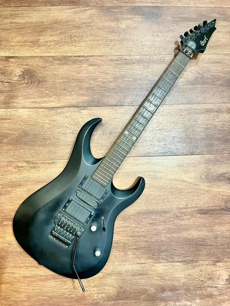 Cort EVL X4 Black Satin  Made In indonesia Tahun 2007