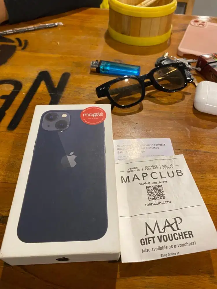 Iphone 13 128gb ibox fulset ori sampe nota
