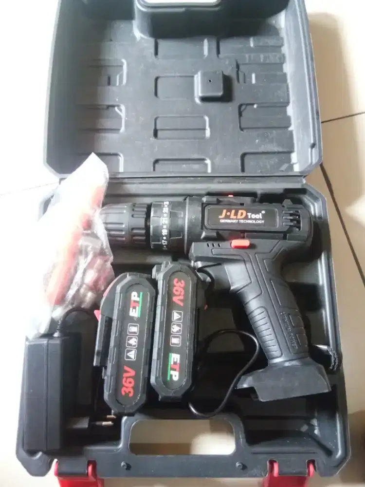 Mesin Bor Baterai Cordless Drill (36 Volt)
