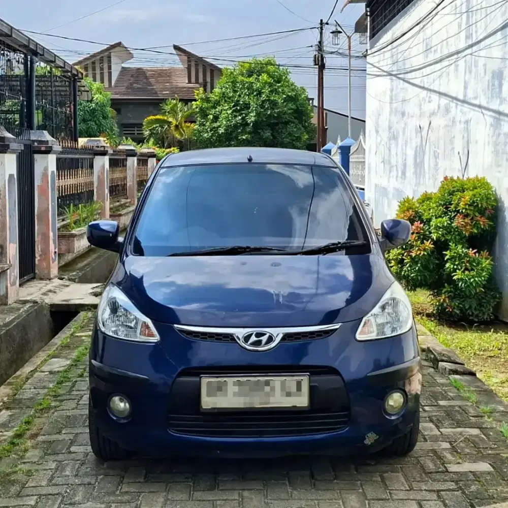 HYUNDAI i10 MATIC AT THN 2009 DARK BLUE DENIM