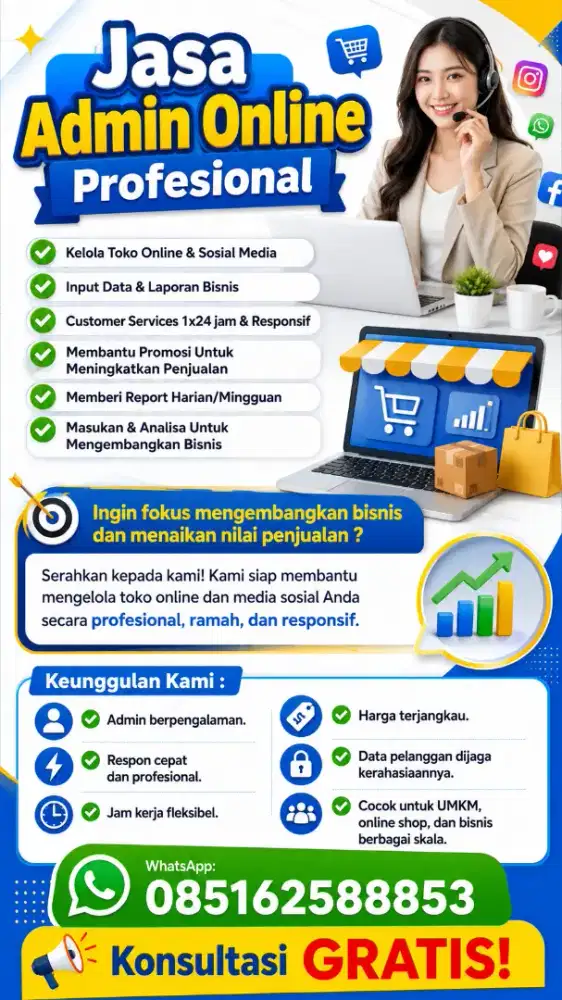 Jasa Admin Online Profesional