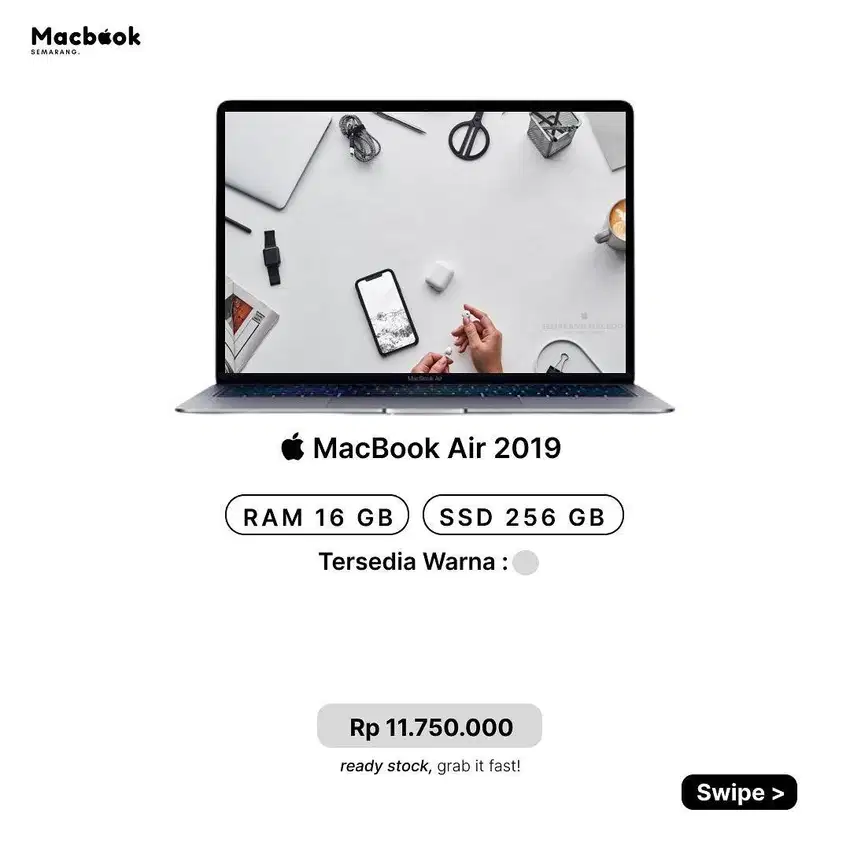 MACBOOK AIR 2019 13 16/256GB/INTEL CORE I5