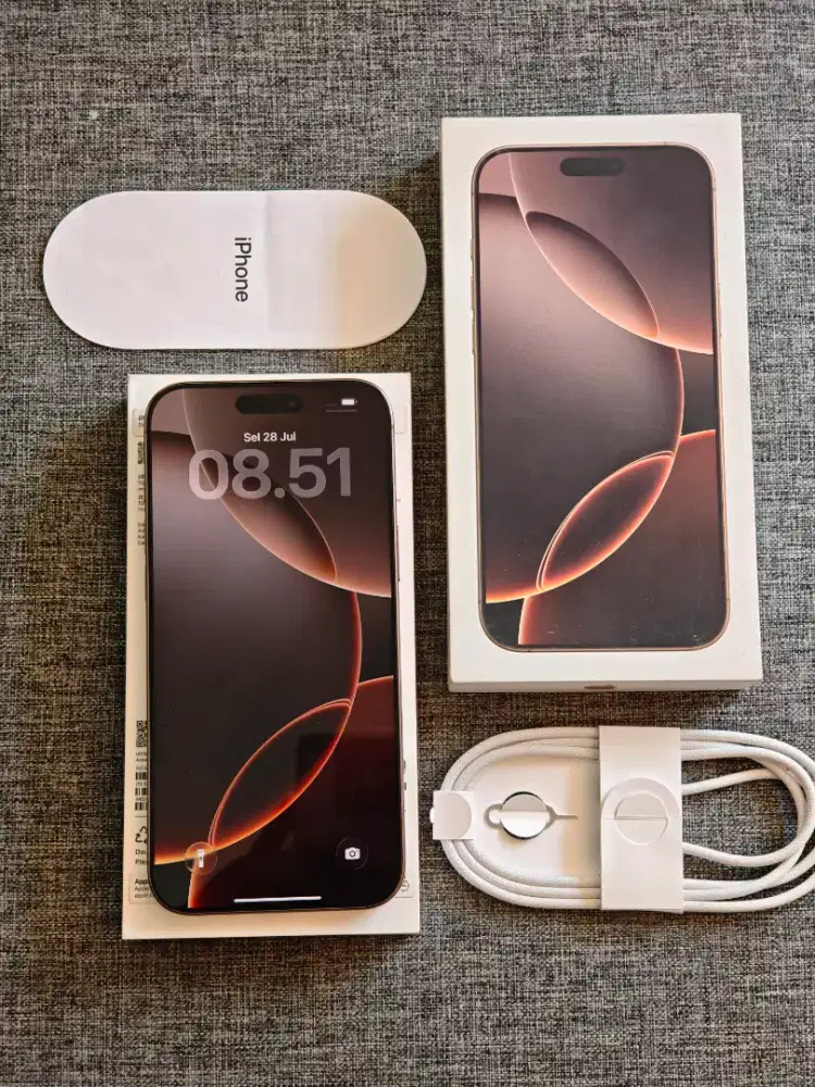 Iphone 16 Pro Max 256 iBox Mulus Fullset Ori