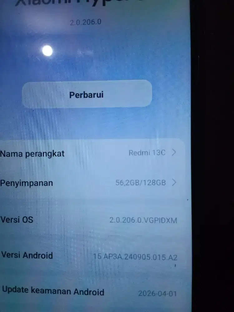 Jual redmi 13C RAM 56,2GB/128GB