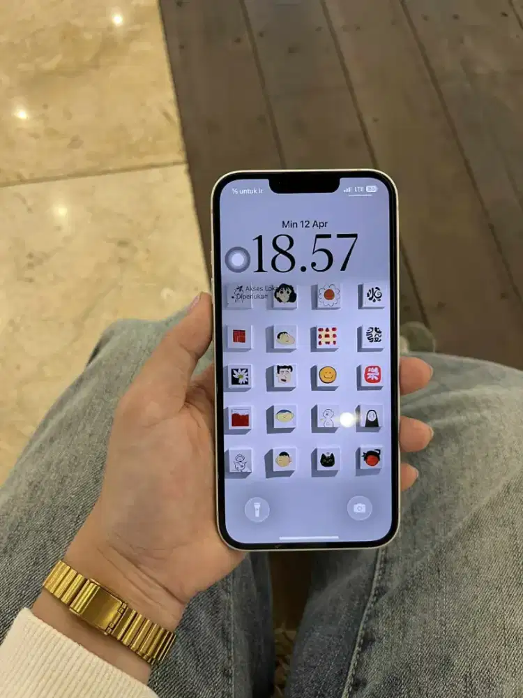iPhone 13 128 White Mulus