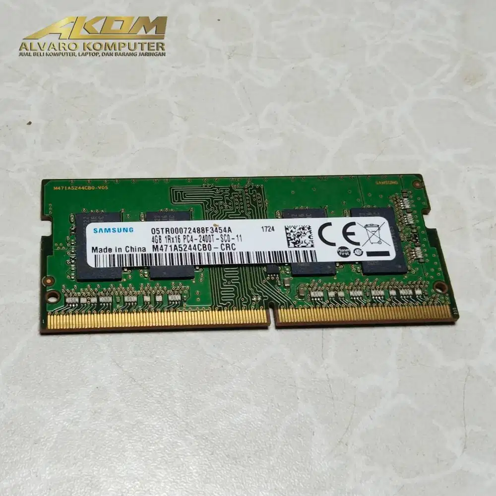 Ram Laptop Atau Sodim 4gb Ddr4 Samsung PC4-2400