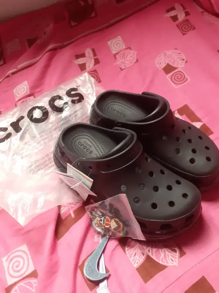 Sandal megacrocs high fullblack