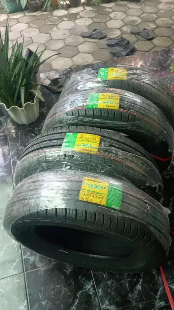 Jual tubeless Dunlop enasave ec 300+ 185/65/R15 produksi 2024