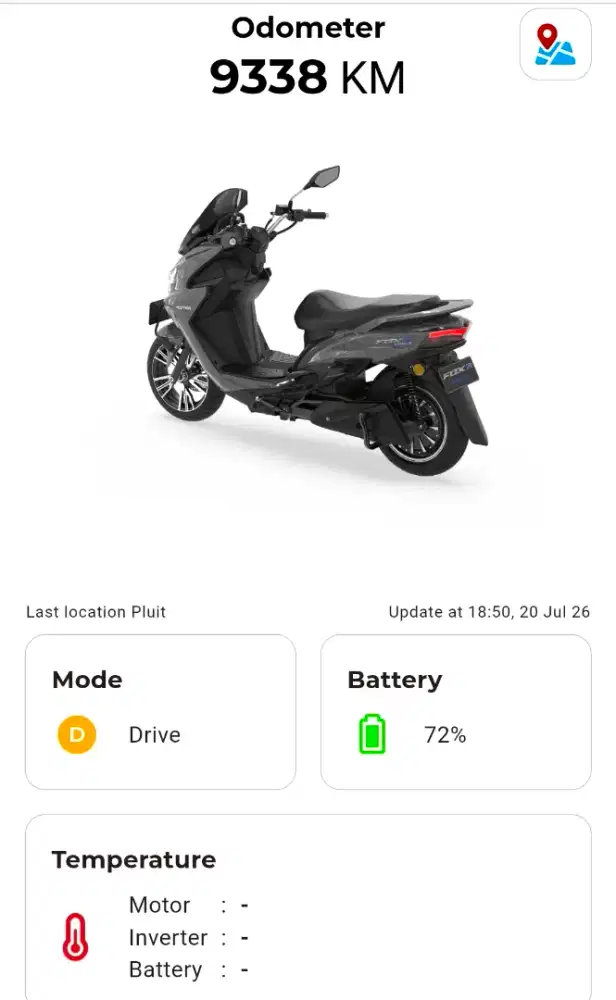 JUAL SECOND MOTOR POLYTRON FOX R