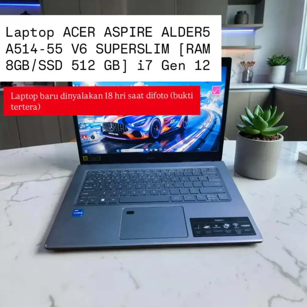 ACER ASPIRE ALDER5 A514-55 V6 SUPERSLIM [RAM 8GB/SSD 512 GB]