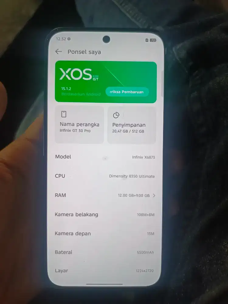 Infinix GT 30 pro 5G 12/512