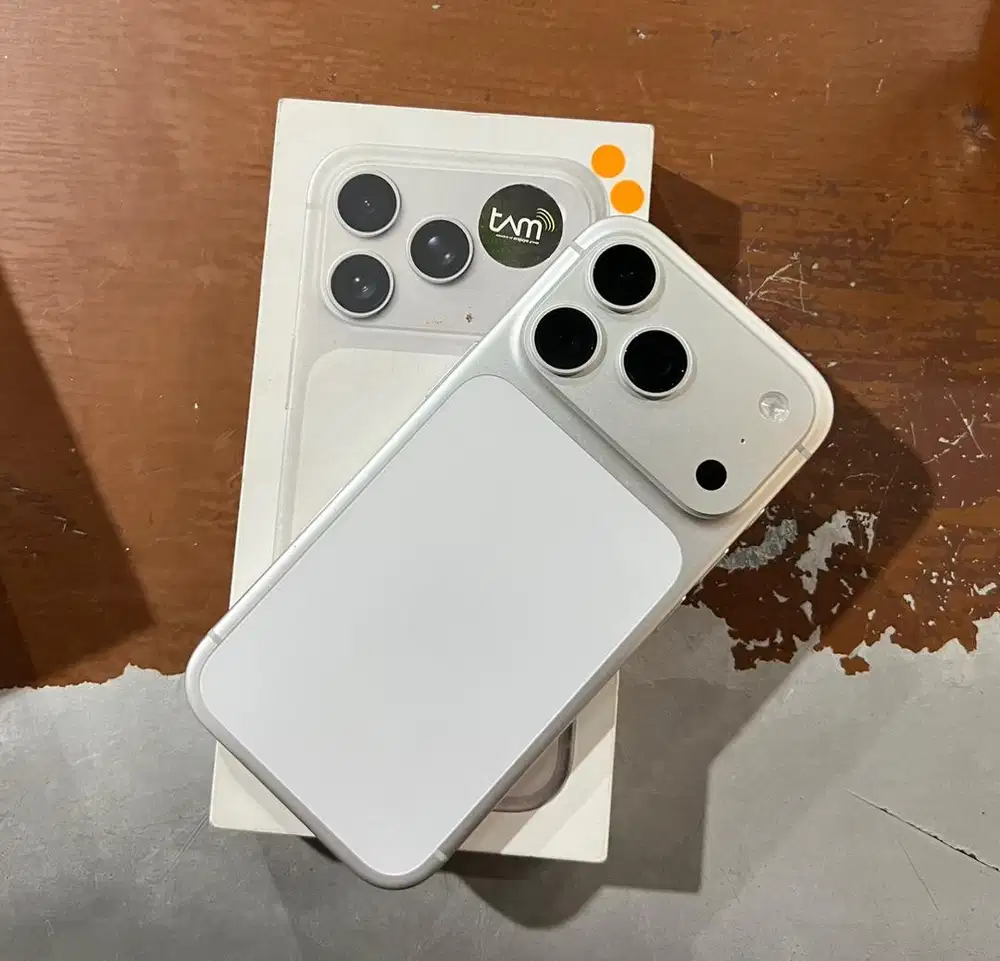 IPHONE 17 PRO 256GB SILVER RESMI IBOX