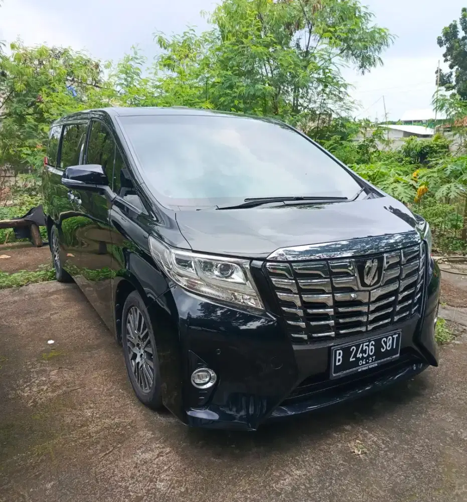 2017 Alphard G 2.5 AT Bensin Sunroof