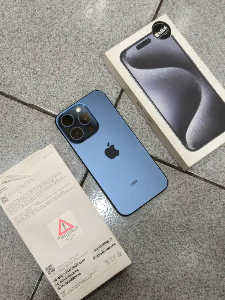 iPhone 15 Pro 1Tb Garansi Resmi iBox Full Original