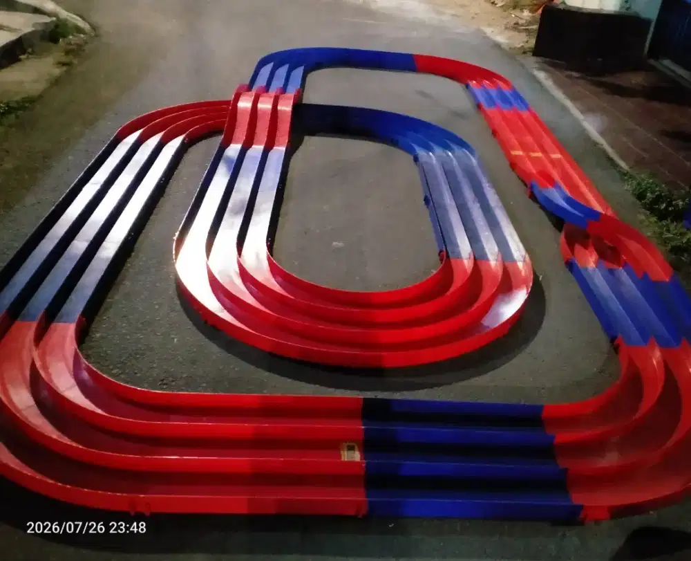 track 3 jalur  mini4wd tamiya