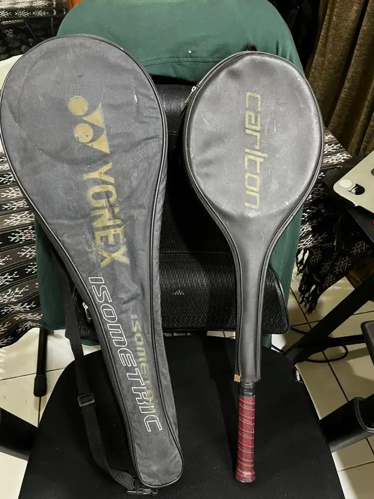 Raket Badminton Yonex & Carlton Vintage