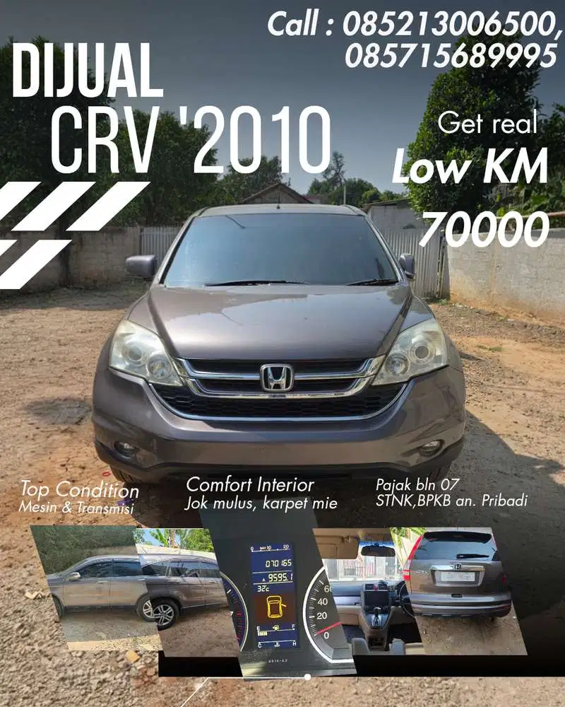 Honda CR-V 2010 Bensin