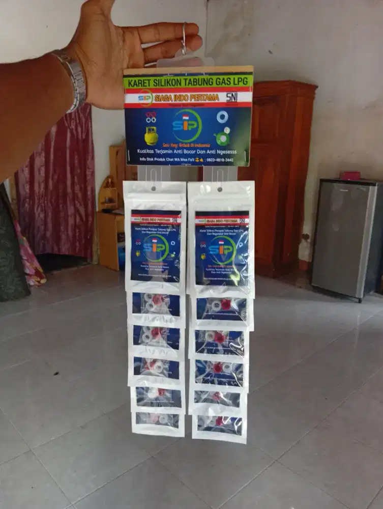 Karet Silikon Gas LPG SIP Seal Regulator