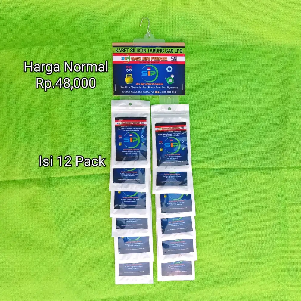 Karet Silikon Gas LPG SIP Seal Regulator