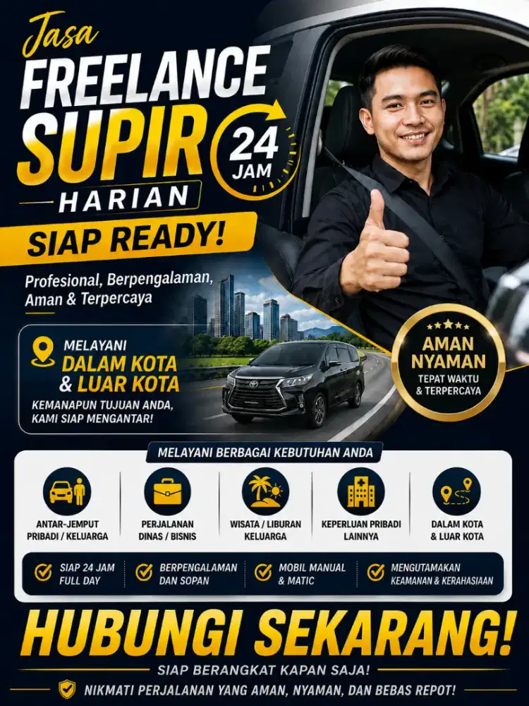 Jasa supir harian