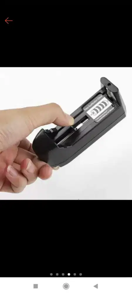 Charger baterai 18650