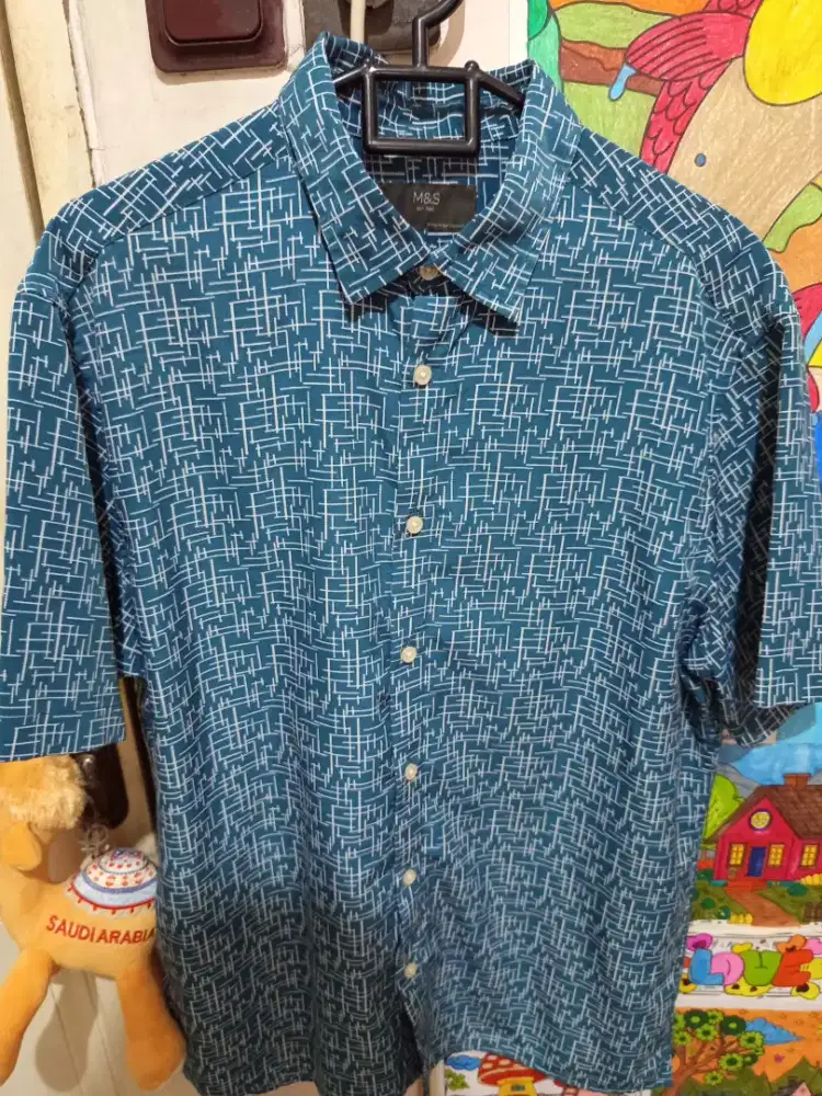 Kemeja mark and spencers size L