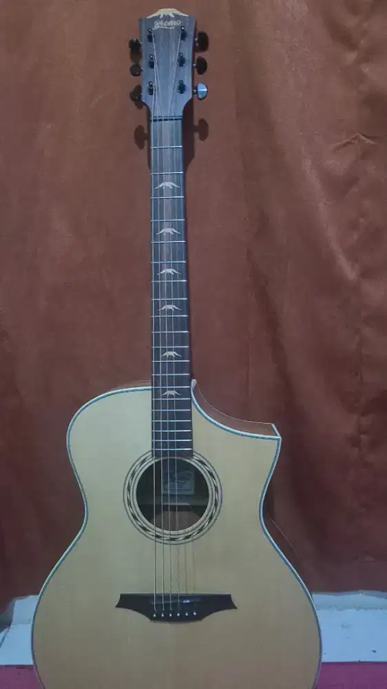 Gitar acoustic electric Bromo