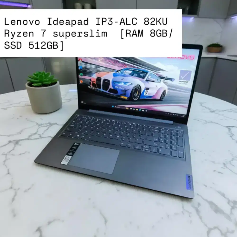 Lenovo Ideapad IP3-ALC 82KU Ryzen 7 superslim  [RAM 8GB/SSD 512GB]