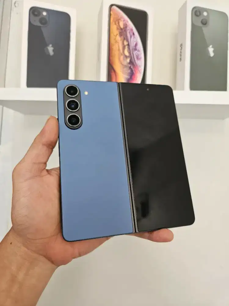 JUAL MURAH SAMSUNG Z FOLD 5 512GB BLUE RESMI SEIN (-layar dalam saja)