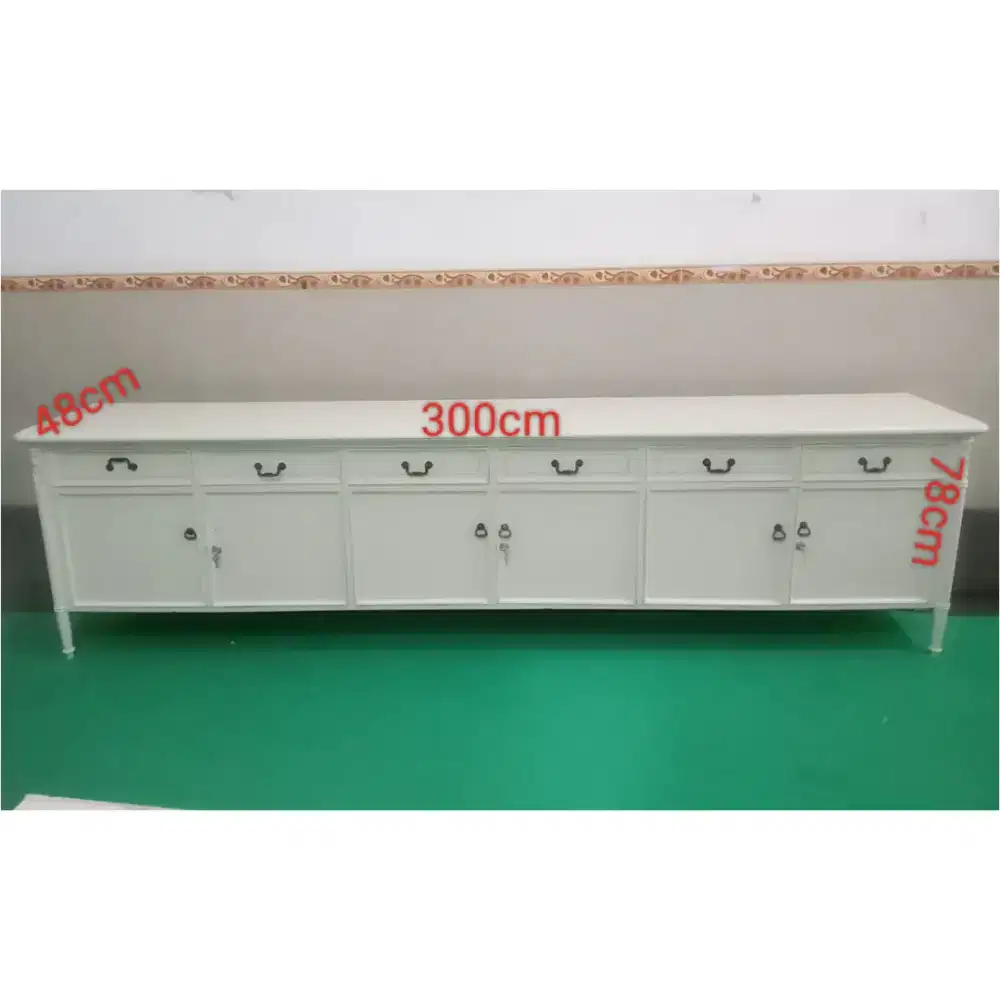 Lemari Buffet Bekas Buffet TV Ruang Tamu Murah