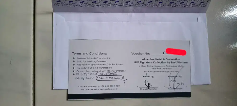 Voucher Hotel BW Alhambra Tasikmalaya