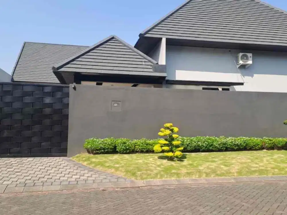 DIJUAL RUMAH BARU MEWAH FULLY FURNISHED DI CLUSTER NIEUW INDIE – KOTA ARAYA MALANG | LT 462 m² | Siap Huni | SHM + PBG