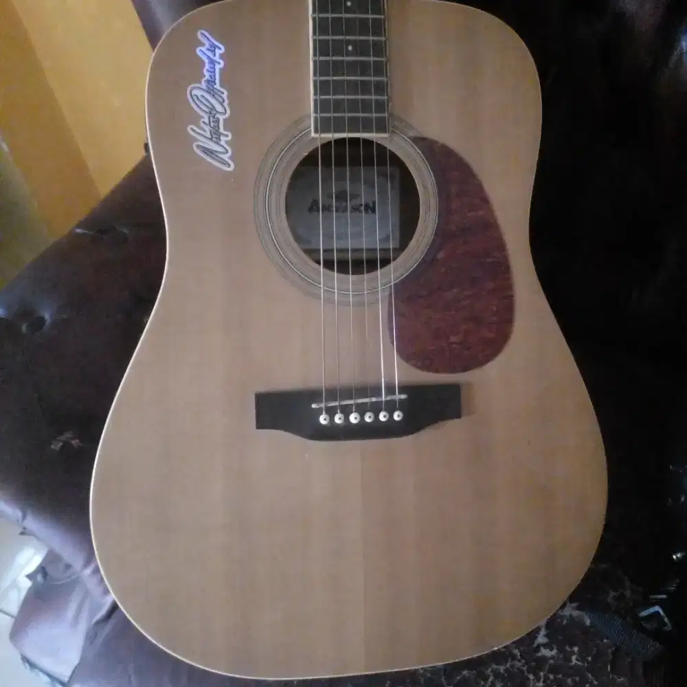 Gitar akustik ANDERSON kece banget suara merduuuuuu