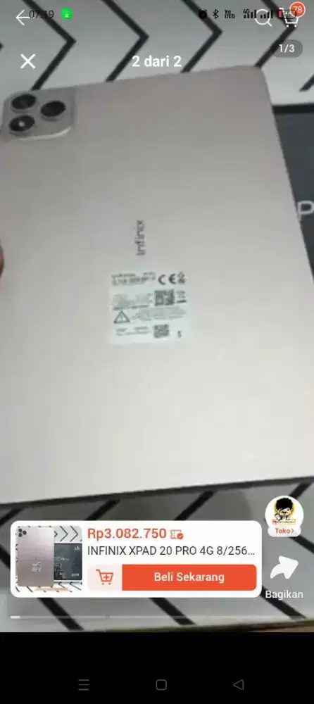 Invinix xpad 20pro