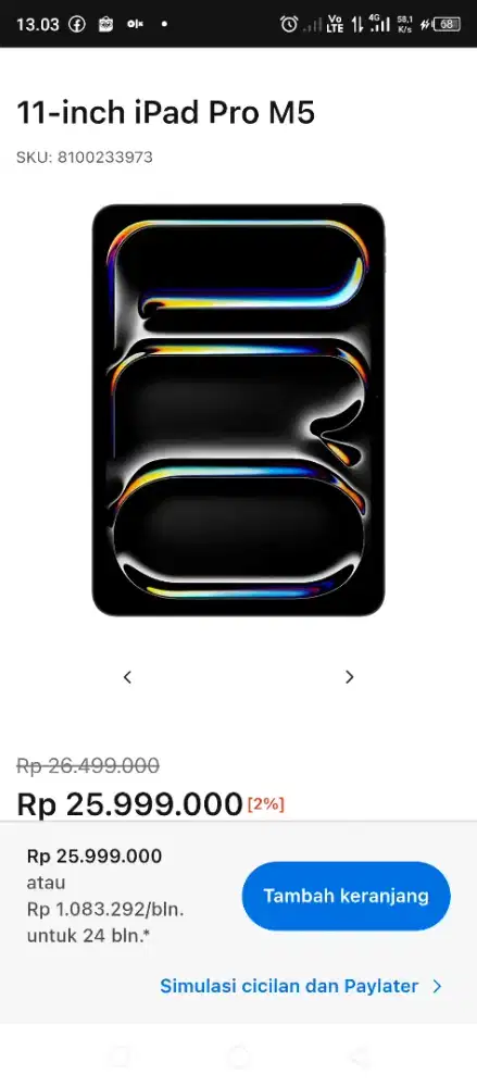 Ipad pro m5 segell iBox 256