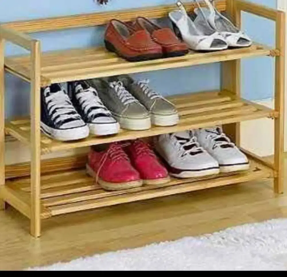 Rak sepatu&Sandal jati belanda