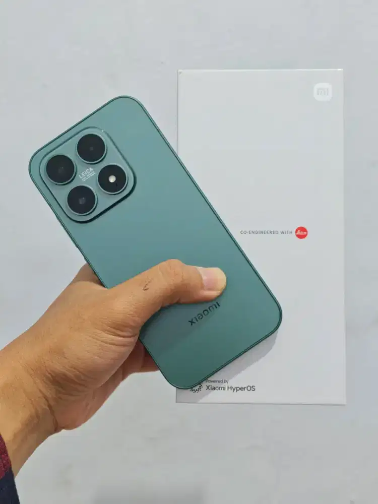Xiaomi 17 Green 12GB - 512GB Lengkap Like new