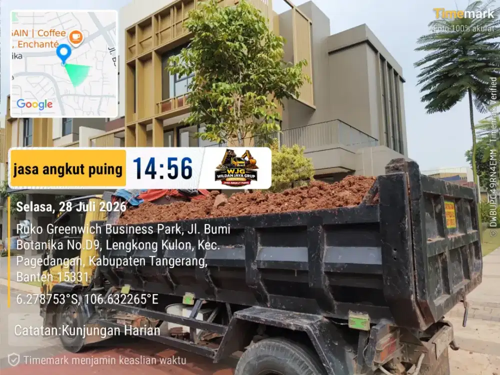 Jasa pengurugan dan buang puing