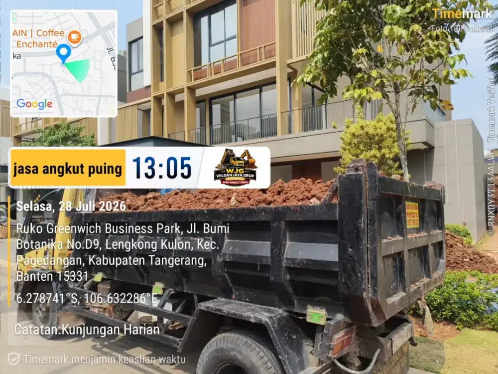 Jasa buang puing dan sampah