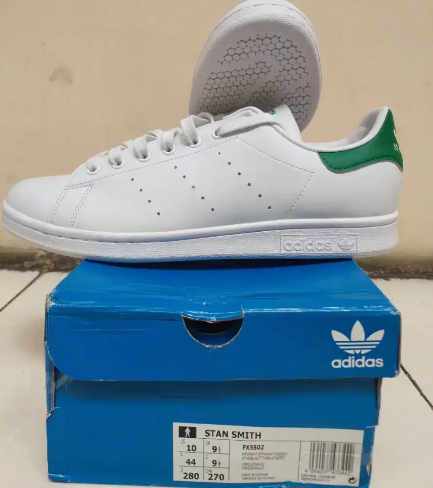 Sepatu Olahraga PRIA Adidas Stan Smith HIJAU PROMO