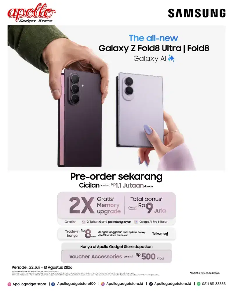 SAMSUNG GALAXY Z FOLD 8