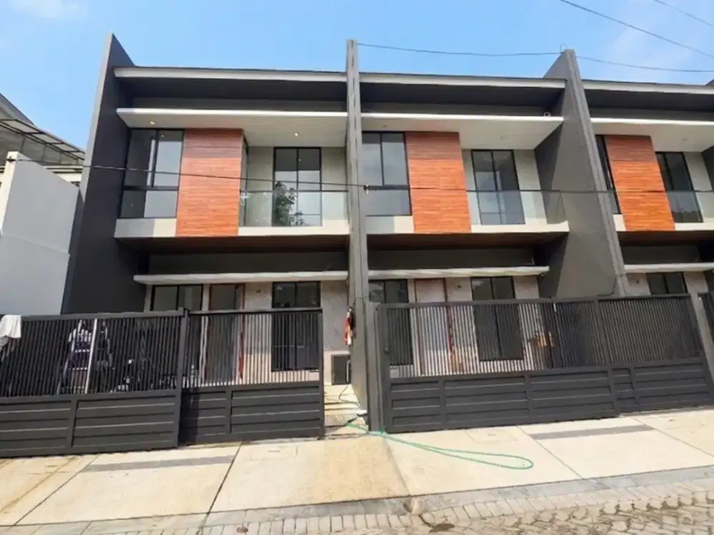 Rumah Baru Minimalis Modern Di Perumahan Panjang Jiwo Tenggilis Surabaya