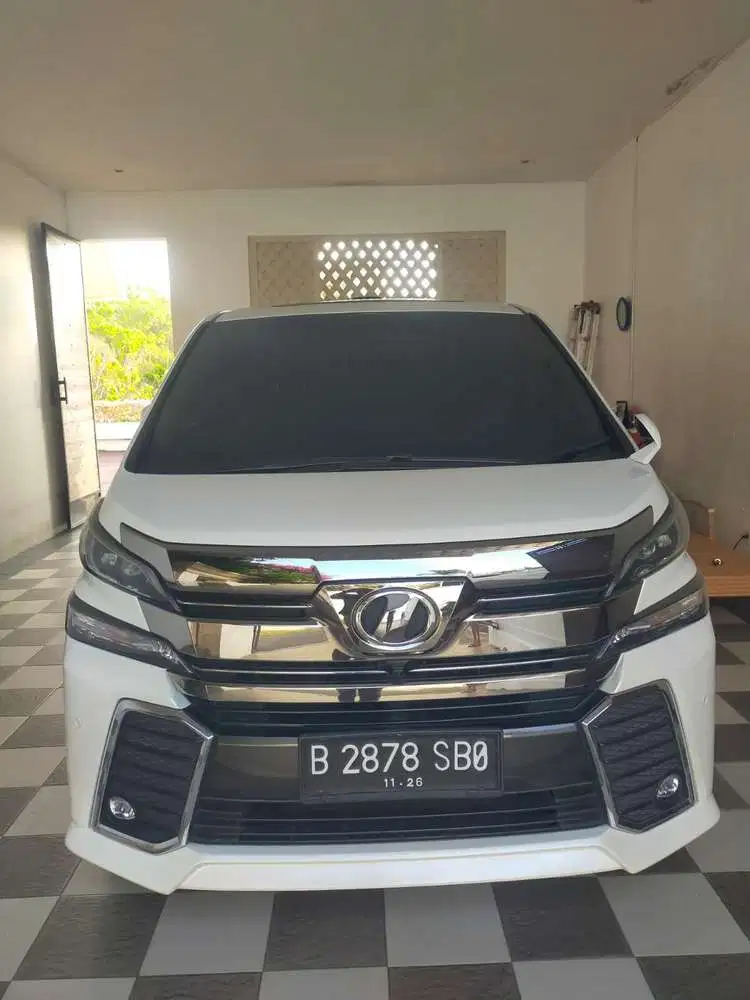 Toyota Vellfire 2016 Bensin