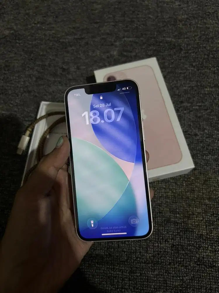 256gb iphone 13 MINI MINI MINI warna pink
