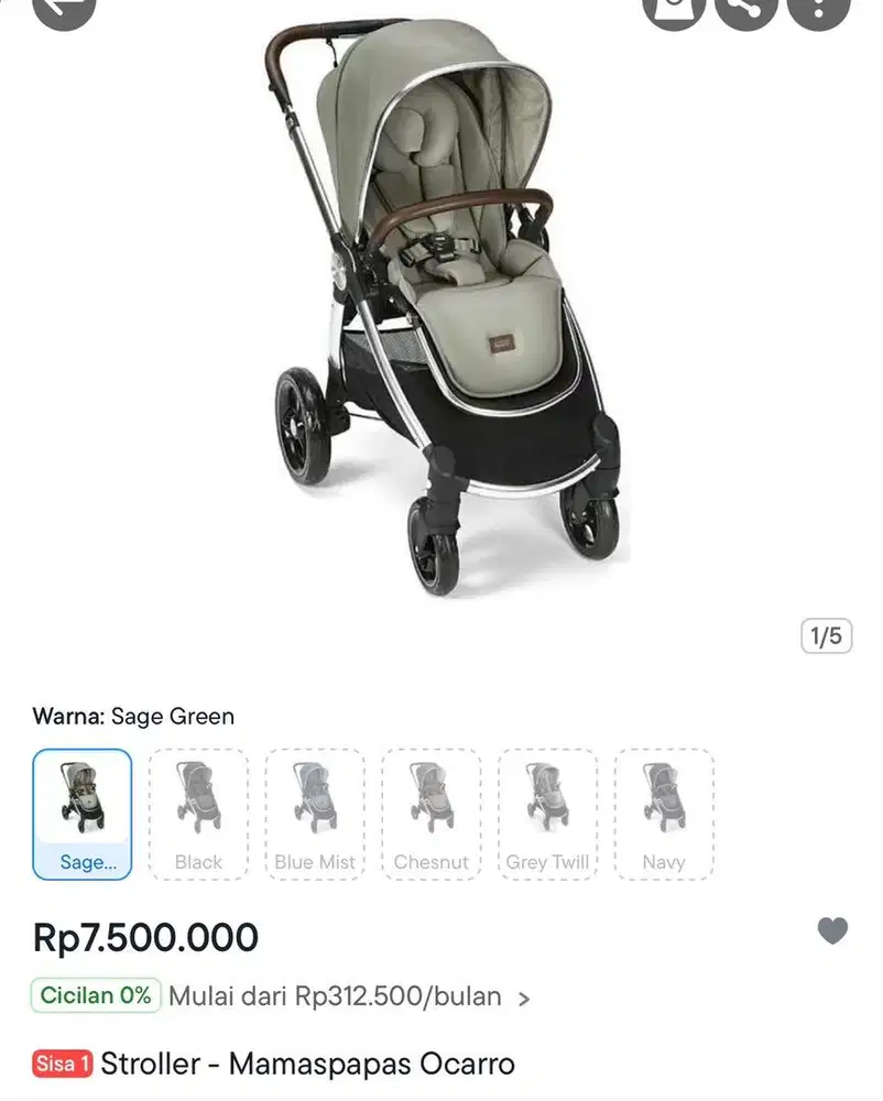 Stroller mamas papas